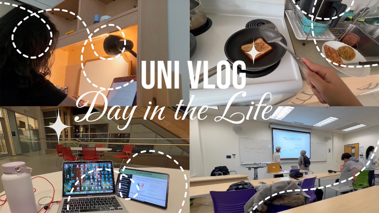 UNI VLOG: A day in my life | lots of studying 📚 - YouTube