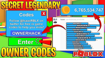 ALL CODES IN MINING SIMULATOR