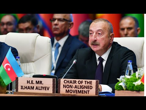 İlham Əliyev Qoşulmama Hərəkatının Əlaqələndirmə Bürosunun nazirlər görüşündə iştirak edib