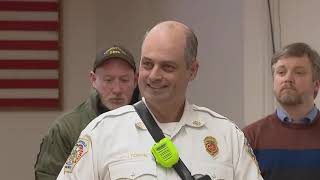 Officials give update on train derailment in Mansfield