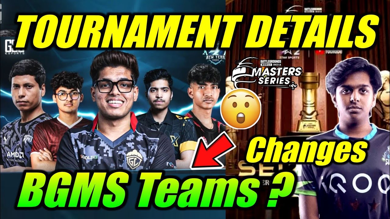 😮 Today's Lan Tournament, BGMS Invited Teams 😳 Team Changes - YouTube