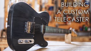 Building a custom electric guitar  Handmade Telecaster build