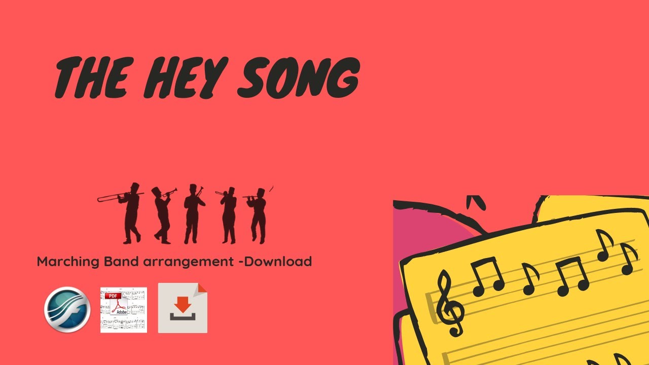 The Hey Song Marching Band Arrangement DOWNLOAD YouTube