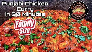 Punjabi Family Curry In A Hurry!!  Fast & Ready in 30 Minutes