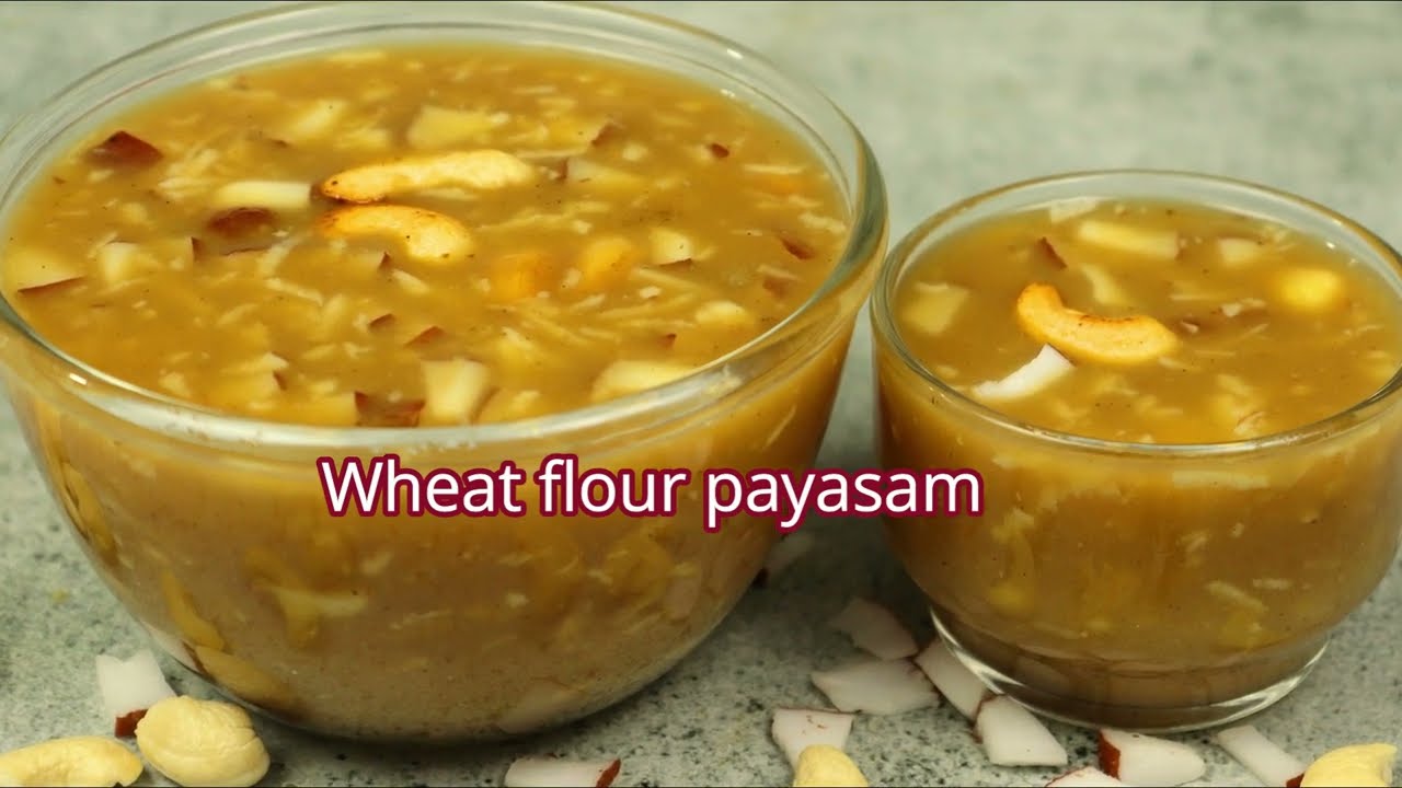 Wheat flour payasam Healthy & tasty instant paysam godhumai payasam