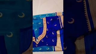 Beautiful Chandrakor Paithani Blouse Design