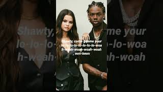 Selena Gomez & Rema (Calm Down , Song) Use Headphone 🎧🎶 Resimi
