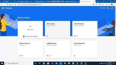 Bài 3: Truyền nhận dữ liệu giữa Firebase và Web(phần 1)