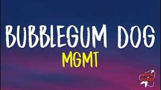 MGMT - Bubblegum Dog (Lyrics)