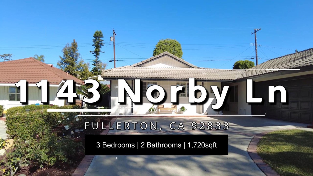 Fully Remodeled Single Story Home in Fullerton CA | 3 Bed 2 Bath #풀러튼집투어 #단층주택 #부동산투자