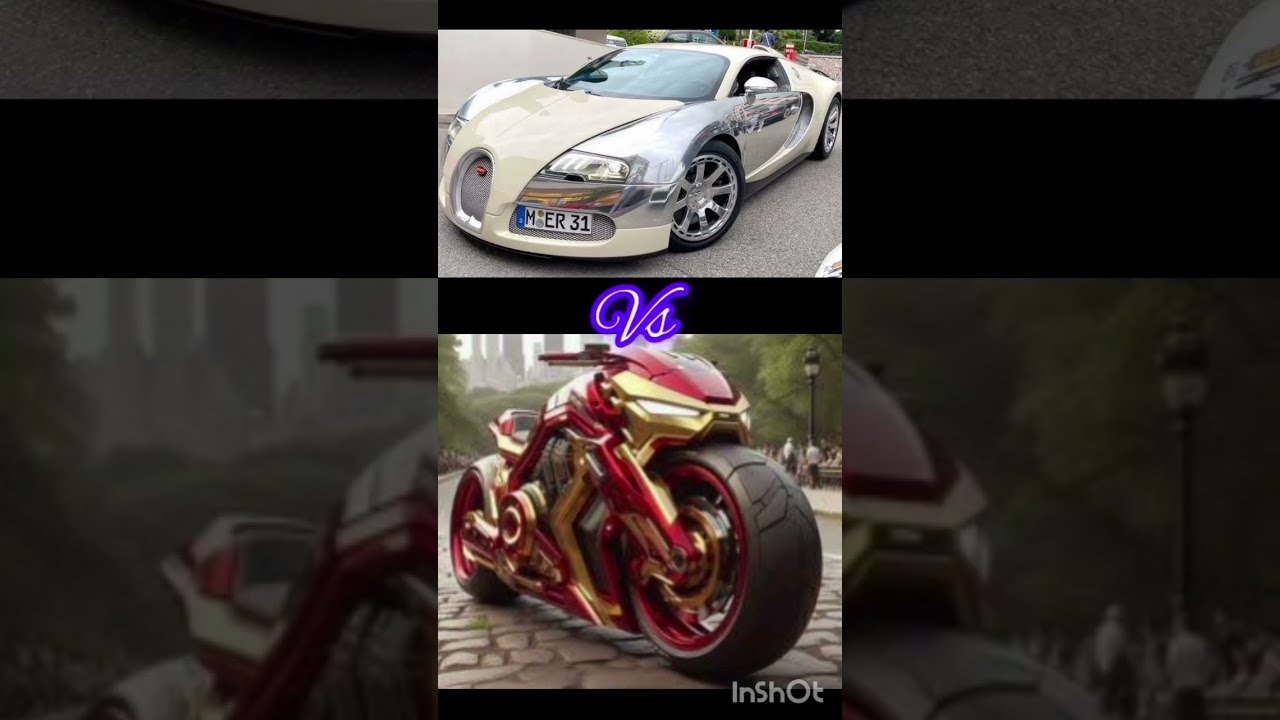 Super Bike VS Car Full Comparison Luxurycarsandbikes Futuristicbike Trendingshorts