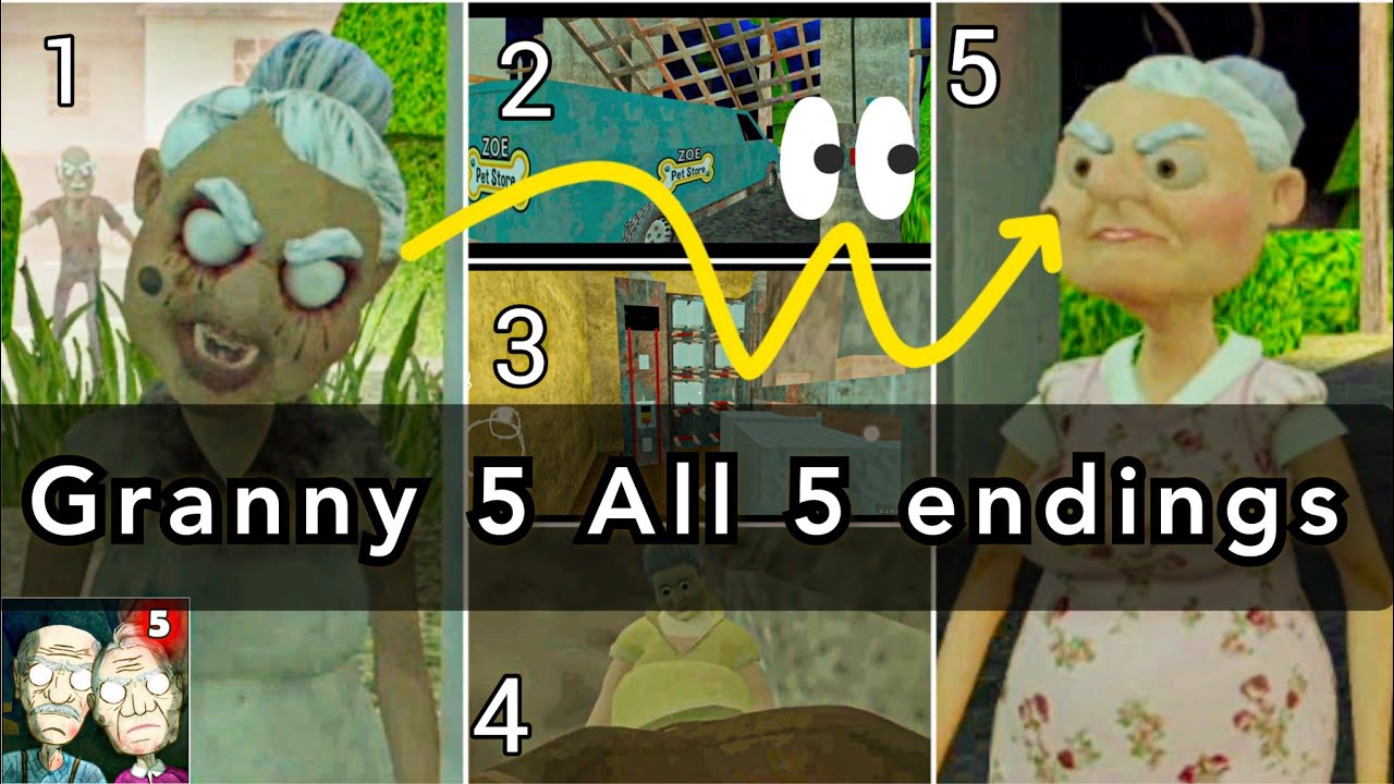 Granny & Grandpa 5 origin all endings