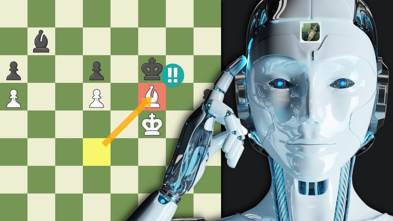 stockfish chess robot plays by itself 😎 #shorts 