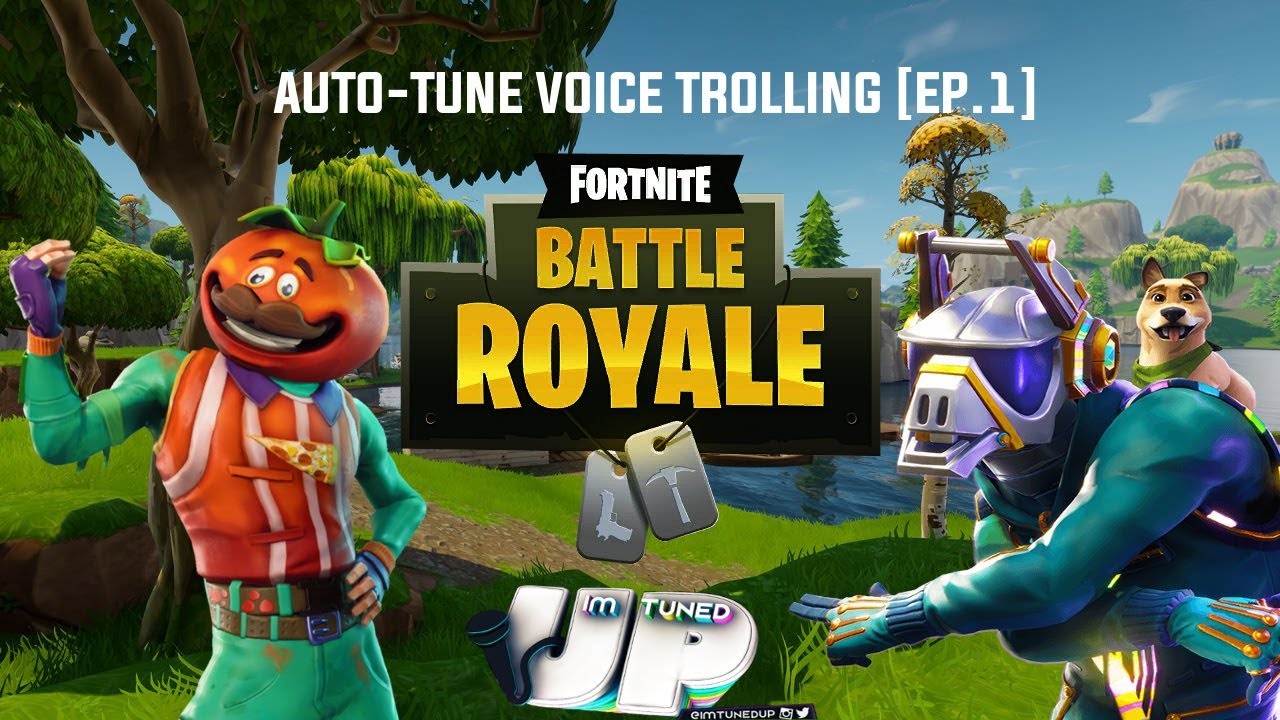 FORTNITE AUTO-TUNE VOICE TROLLING!!! - [EP. 1] - @ImTunedUp