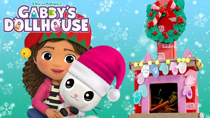 Decorating the Dollhouse for the Holidays! | GABBY'S DOLLHOUSE