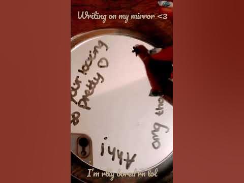 Writing/doodling on my mirror!🤍⚡️🌗🌏🍉🚿🛍 ️🌨🌍🍉🌏🍀🎨💗 - YouTube