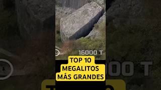 TOP 10 MEGALITOS GIGANTES - ¡Mira el nuevo video!