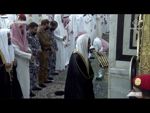 صلاة التهجد للشيخ أحمد بن طالب ليلة 27 رمضان 1443هـ الثلاث التسليمات الأولى