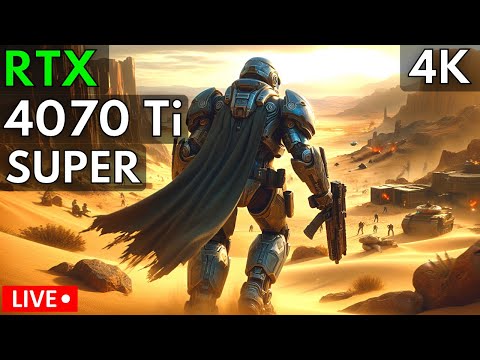 🔴 Helldivers 2 - RTX 4070 Ti SUPER 