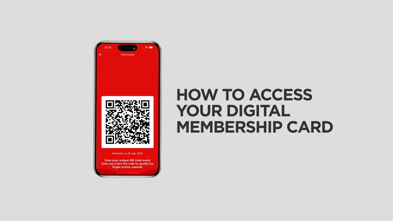 How to access your digital membership card | Virgin Active App - YouTube