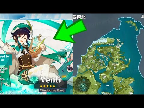 NEWS!! Venti's RERUN and the NEW AREA of Mondstadt have been revealed -  Genshin Impact