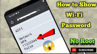 How To Show Wi-Fi Password Using Your Phone Mh Official 7