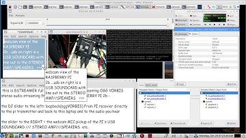 Gstreamer VORBIS AUDIO CODEC high quality audio streaming - on a RASPBERRY PI - LIVE demo