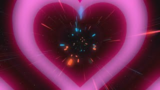 Сердечки Фон | Heart | Футажи | Neon Animation | Background Video | Футажор