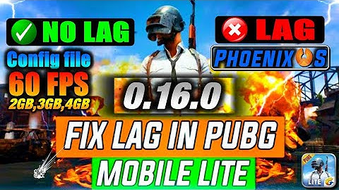 Pubg mobile lite lag fix in phoenix os |Lag fix pubg lite 0.16.0 | 60fps Guaranteed- 2GB,3GB,4GB RAM