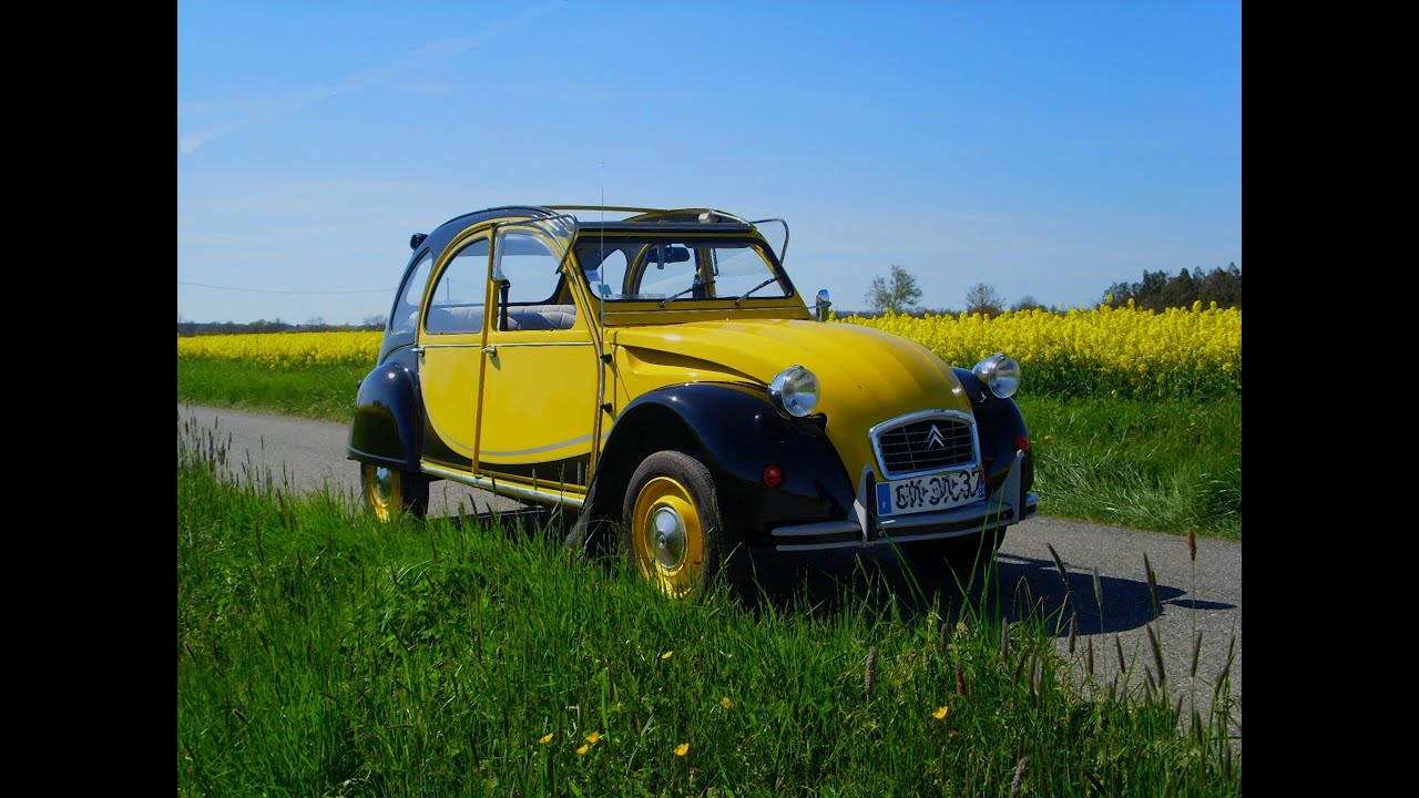 2cv charleston jaune helios