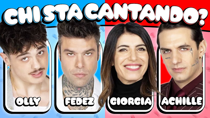 Indovina il Cantante della Canzone di SANREMO 2025🎤 Quiz Sanremo 2025