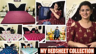 Water Proof Mattress Protector | Diwan/Double Bedsheet Collection | Meesho Bedsheets Haul | Shikha