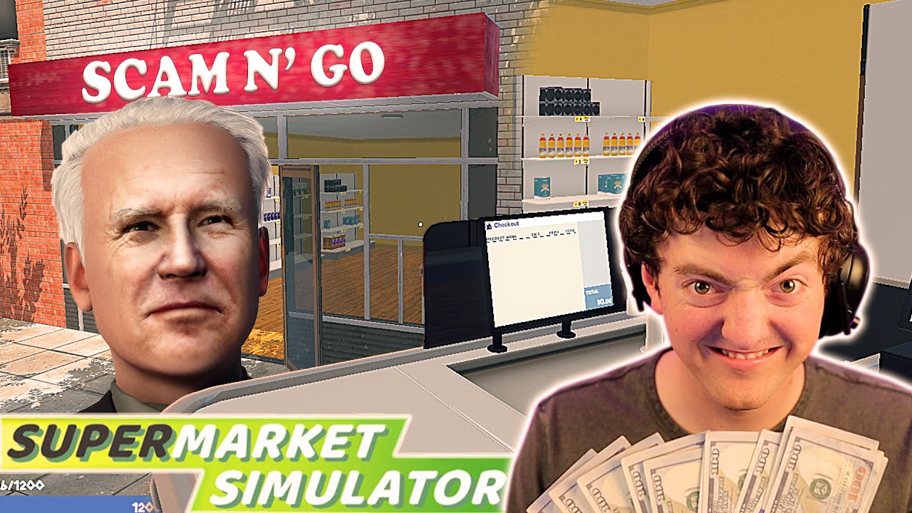 Trying Supermarket Simulator for the First Time..