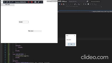 Создание простых кнопок, текста и полей для ввода на WINAPI  + C/C++ | Made button & field edit C++