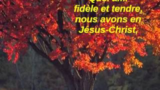 Video thumbnail of "Quel ami fidèle et tendre"