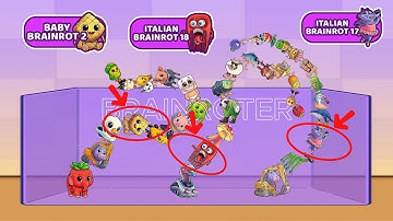 Brainrot Baby 2 VS Brainrot 18 | Update Merge Fellas New Modes Italian Brainrot Anomaly & Animation