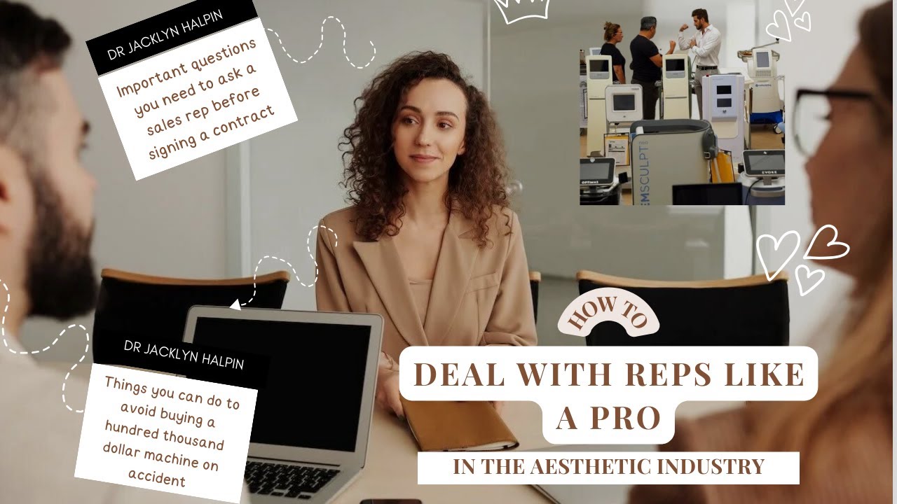Medspa Startup: Deal With Reps Like A Pro