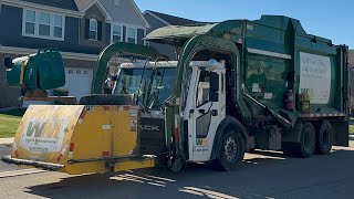 Waste Management Garbage Truck Compilation- The Day After Thanksgiving