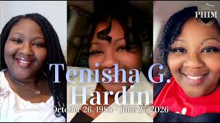 Celebration of life of Sister Tenisha G. Hardin