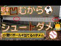 【⚾外壁にボール当てないで🙏】壁が凹むし😓水漏れ💧もしています⚽シュートの影響もあるのかな🤔【キングジム テプラPROテープカートリッジ 強粘 36mm 黄ラベル/黒文字 長さ8m SC36YW】