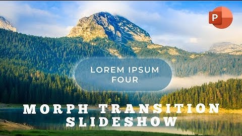 PowerPoint Morph Transition SlideShow in 5 Min ! 