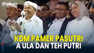 Kang Dedi Mulyadi Shows Off His Son-in-Law, Newlyweds Maula Akbar and Garut Deputy Regent Putri K...