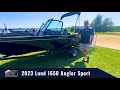 2023 lund 1650 angler sport walkthrough