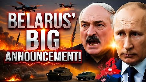 Belarus SHOCKS the World — A New Twist in the Russia-Ukraine War! 🔥