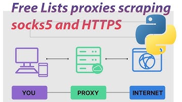 Free Lists proxies scraping socks5 and HTTPS  Large list of live proxies = python script