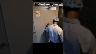 He wasn't expecting THAT! 😱🔊Hashtags: #jumpscare #scaryfunny #prankwars #shocked #reaction#shorts