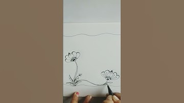#zentangle #zentangleart #zentanglepatterns #short #shorts #flower #art  #ytshorts@Reenasartcreation