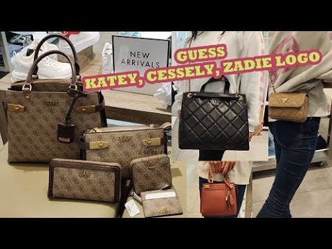 Aktiver Sammentræf skjold GUESS handbags! Shop with me and Unboxing/ Review Guess handbag gift for my  sister :) - YouTube