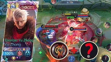 BEST OFFENSIVE ITEM FOR YU ZHONG !  17 KILLS GLOBAL YU ZHONG GAMEPLAY !