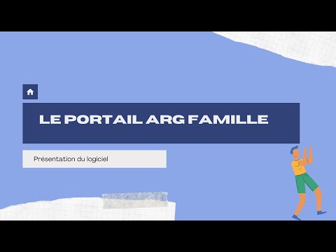 Logiciel ARG Famille - Gestion de la cantine, garderie et ALSH